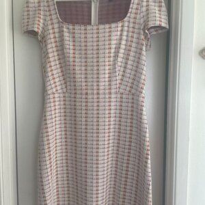 Ann Taylor Madras Plaid Dress